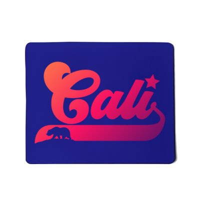 Cali Vintage California Bear Usa State Beauty Design Idea Gift Mousepad