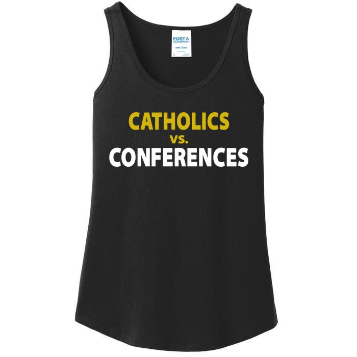 Catholics Vs Conferences Ladies Essential Tank