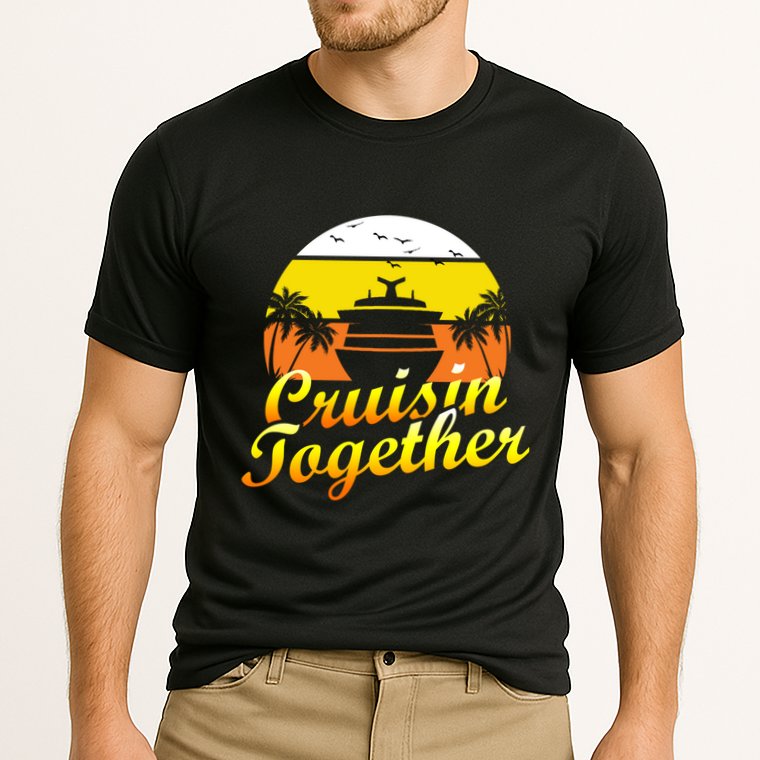 Cruise Vacation Cruisin Together Family Group Vacation Great Gift Cooling Performance Crew T-Shirt
