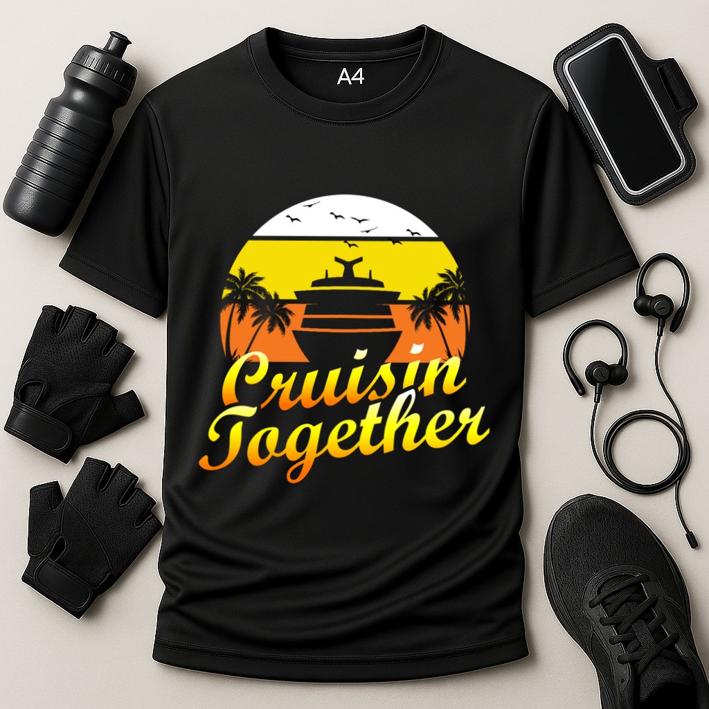 Cruise Vacation Cruisin Together Family Group Vacation Great Gift Cooling Performance Crew T-Shirt