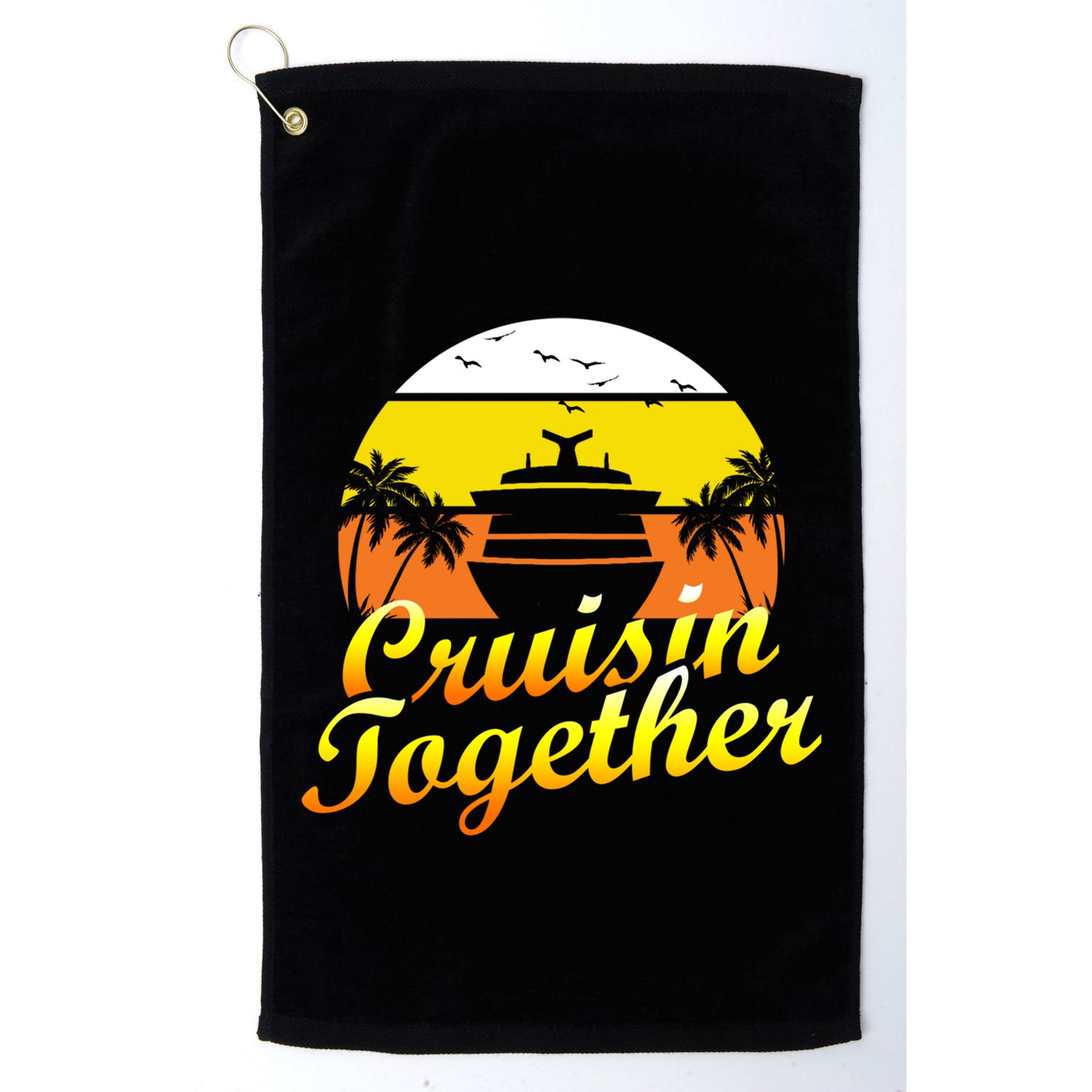 Cruise Vacation Cruisin Together Family Group Vacation Great Gift Golf Towel