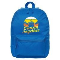 Cruise Vacation Cruisin Together Family Group Vacation Great Gift 16 in Basic Backpack
