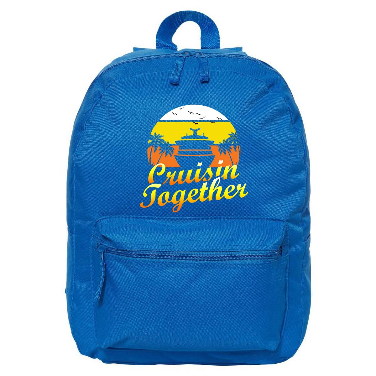 Cruise Vacation Cruisin Together Family Group Vacation Great Gift 16 in Basic Backpack