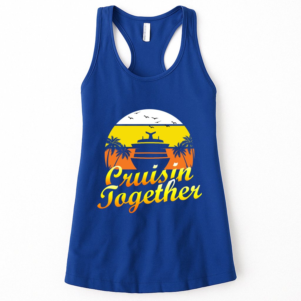 Cruise Vacation Cruisin Together Family Group Vacation Great Gift Womens Tank Top