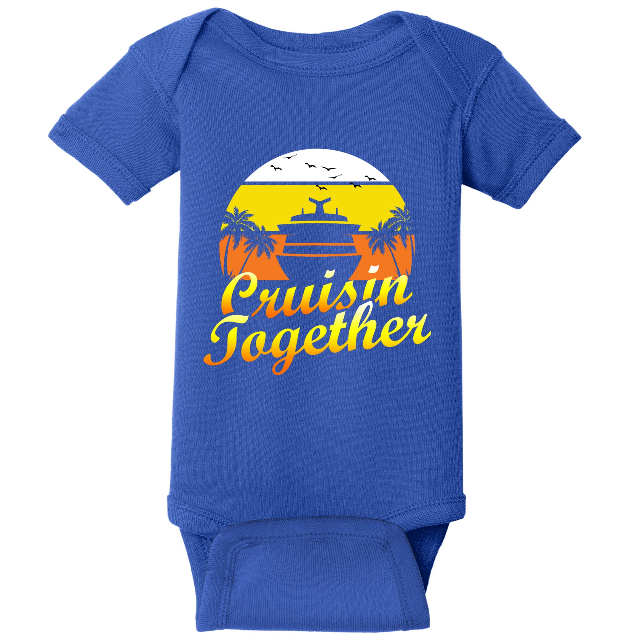 Cruise Vacation Cruisin Together Family Group Vacation Great Gift Baby Bodysuit