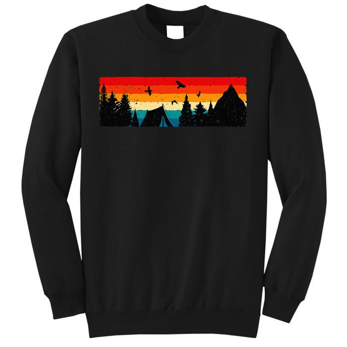 Camping vintage Camping Lover Outdoor Lover Sweatshirt