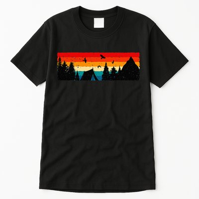 Camping vintage Camping Lover Outdoor Lover Tall T-Shirt