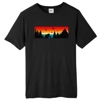 Camping vintage Camping Lover Outdoor Lover Tall Fusion ChromaSoft Performance T-Shirt