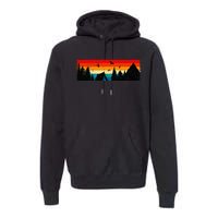 Camping vintage Camping Lover Outdoor Lover Premium Hoodie