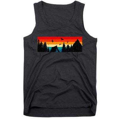 Camping vintage Camping Lover Outdoor Lover Tank Top