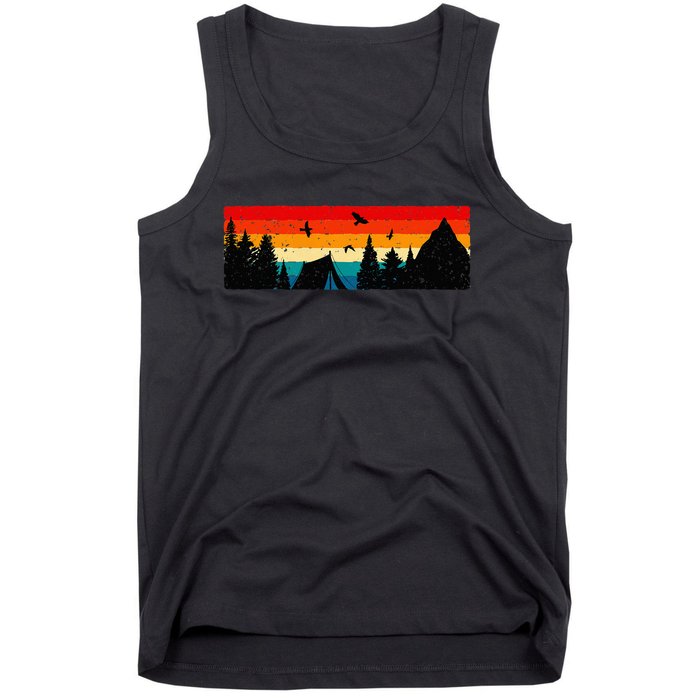 Camping vintage Camping Lover Outdoor Lover Tank Top