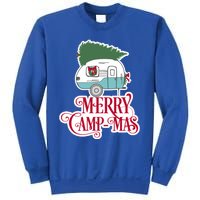 Christmas Vintage Camper Gift Merry Campmas Sweatshirt