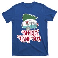 Christmas Vintage Camper Gift Merry Campmas T-Shirt