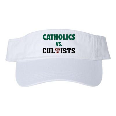 Catholics Vs Cultists Valucap Bio-Washed Visor