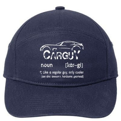 Carguy Vintage 7-Panel Snapback Hat