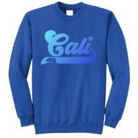 Cali Vintage California Bear Usa State Beauty Design Idea Gift Sweatshirt