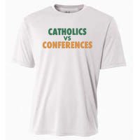 Catholics Vs Conference Cooling Performance Crew T-Shirt