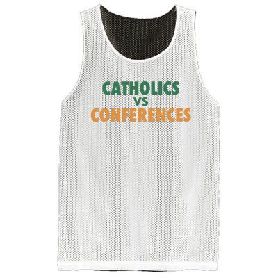 Catholics Vs Conference Mesh Reversible Basketball Jersey Tank