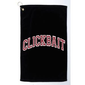 Clickbait Viral Platinum Collection Golf Towel