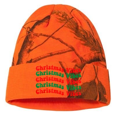 Christmas Vibes Cute Gift Holiday Gift For Christmas Parties Gift Kati Licensed 12" Camo Beanie