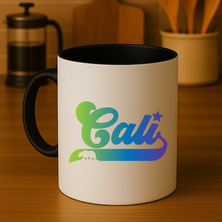 Cali Vintage California Bear Usa Mug