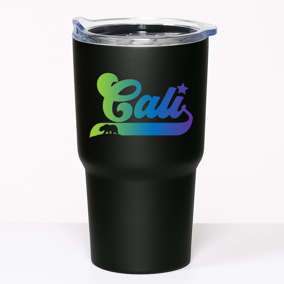 Cali Vintage California Bear Usa Tumbler