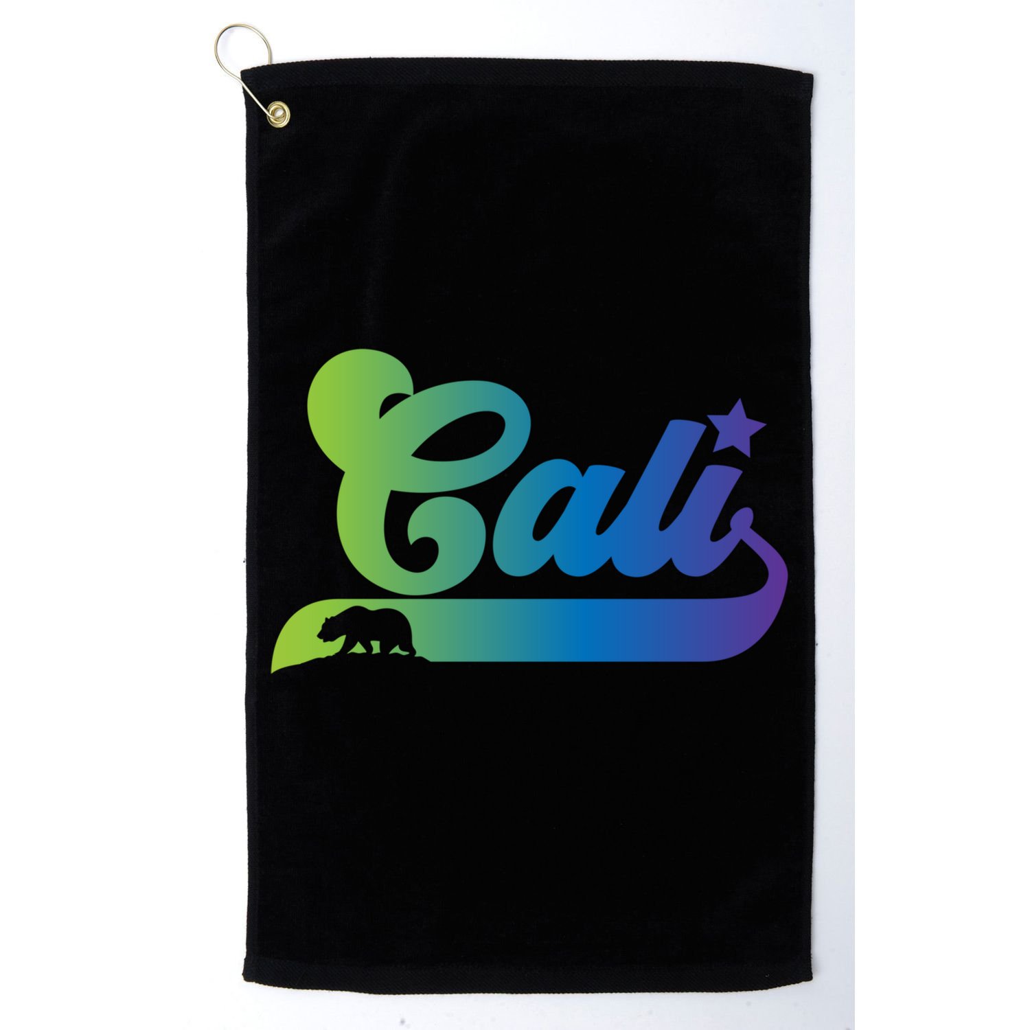 Cali Vintage California Bear Usa Golf Towel