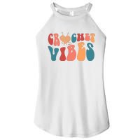 Crochet Vibes Crochet Lover Women's Perfect Tri Rocker Tank