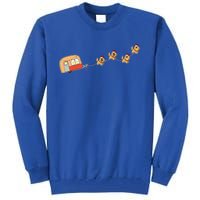 Camper Van Christmas Golden Retriever Sleigh Xmas Pajama Gift Tall Sweatshirt