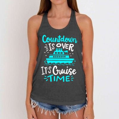 Cruise Vacation Women's Knotted Racerback Tank