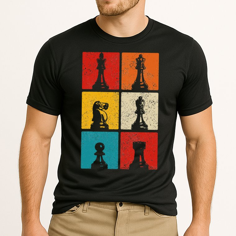 Chess Vintage Chess Master Club Chess Player Performance Shirt