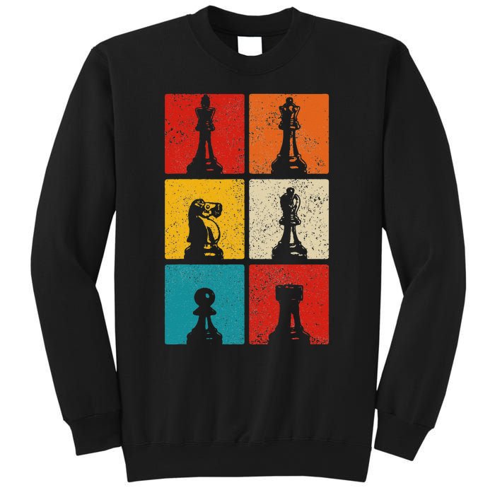 Chess Vintage Chess Master Club Chess Player Sweatshirt