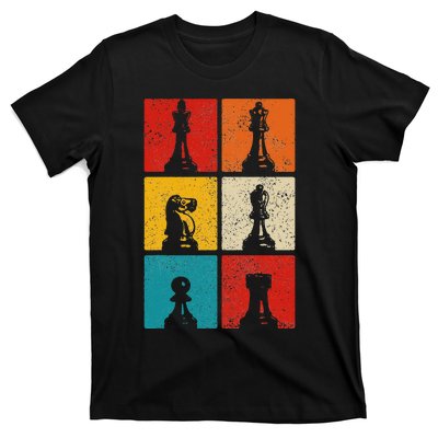 Chess Vintage Chess Master Club Chess Player T-Shirt