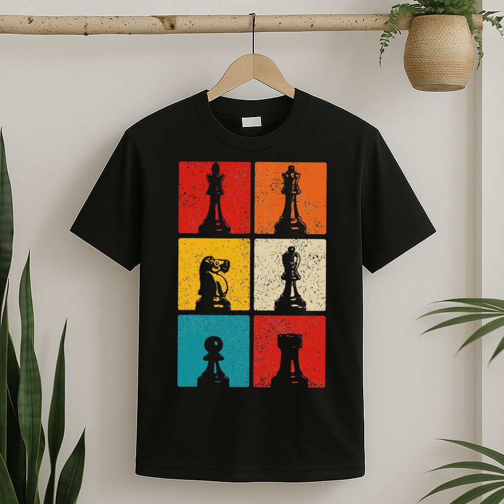 Chess Vintage Chess Master Club Chess Player T-Shirt