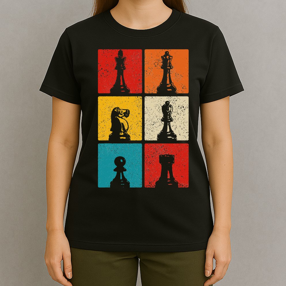 Chess Vintage Chess Master Club Chess Player T-Shirt