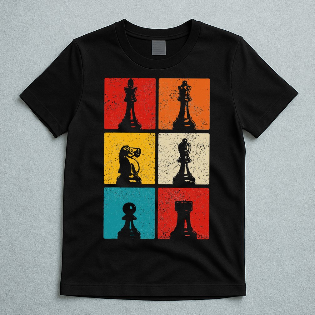 Chess Vintage Chess Master Club Chess Player T-Shirt