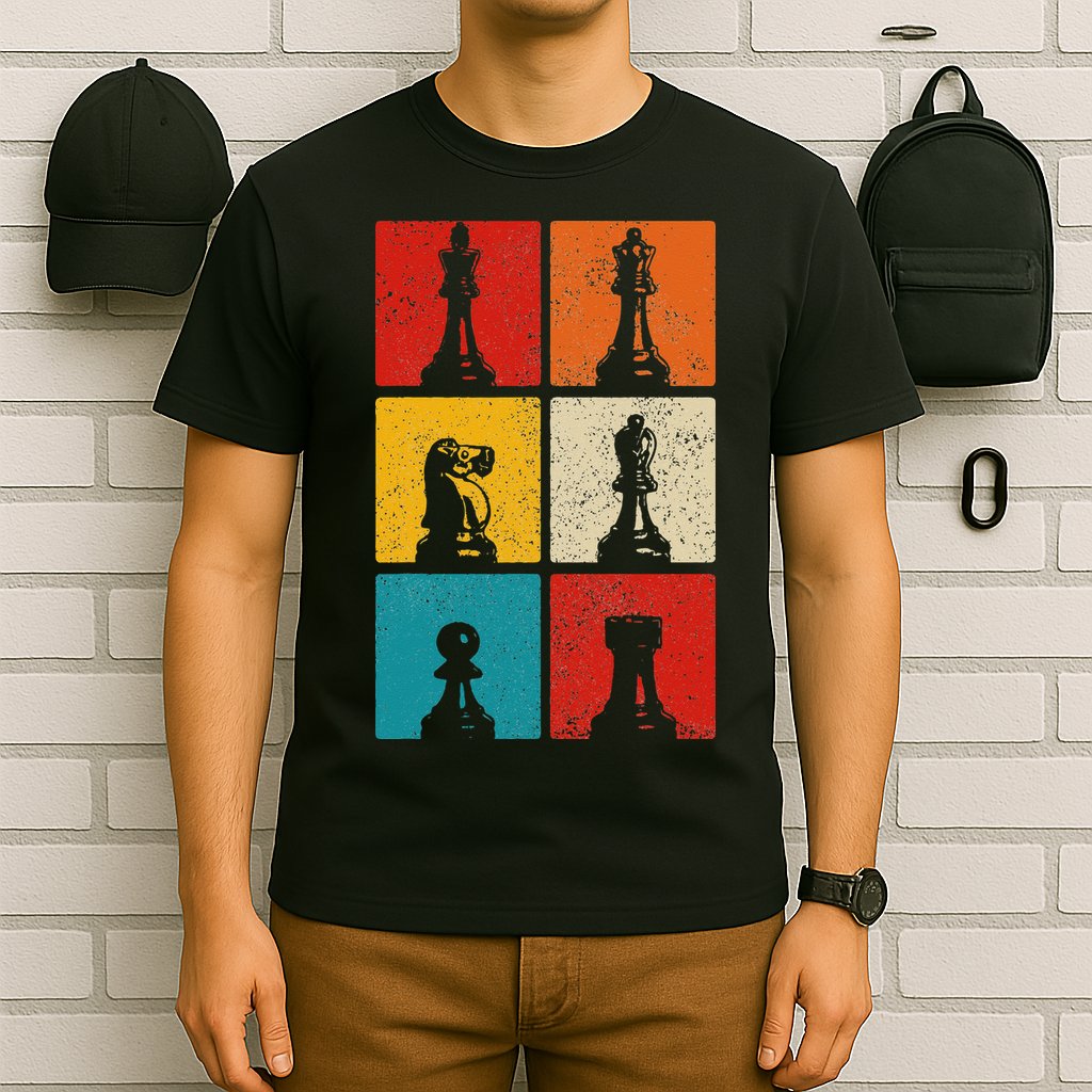 Chess Vintage Chess Master Club Chess Player T-Shirt