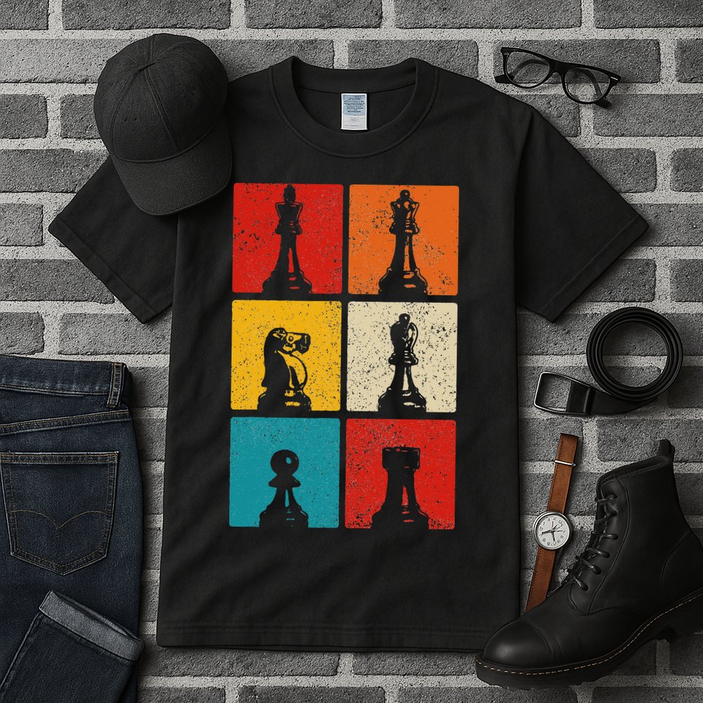 Chess Vintage Chess Master Club Chess Player Tall T-Shirt
