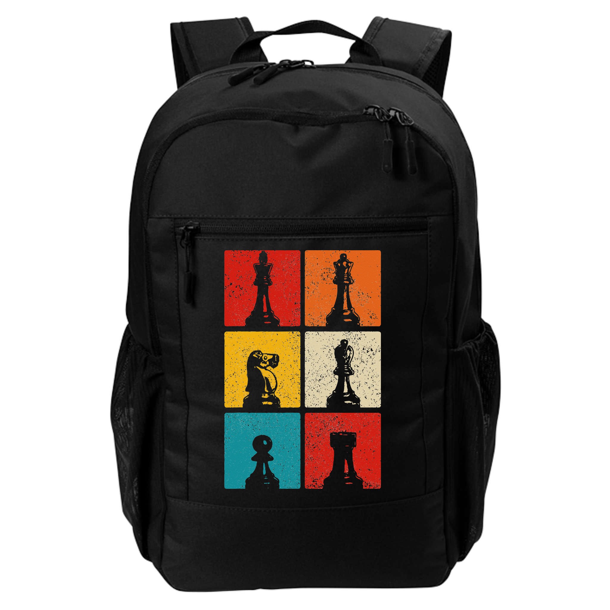 Chess Vintage Chess Master Club Chess Player Backpack