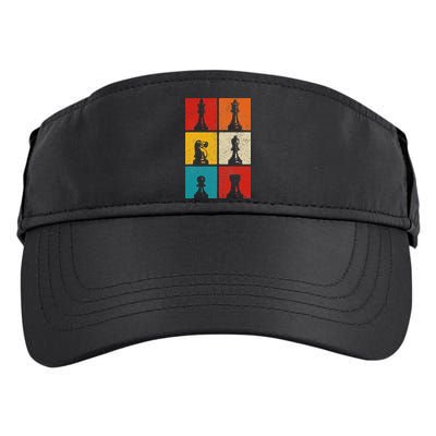 Chess Vintage Chess Master Club Chess Player Adult Drive Performance Visor