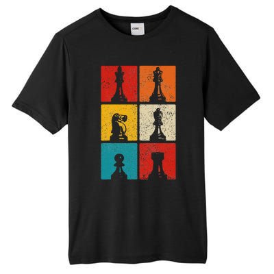 Chess Vintage Chess Master Club Chess Player Tall Fusion ChromaSoft Performance T-Shirt