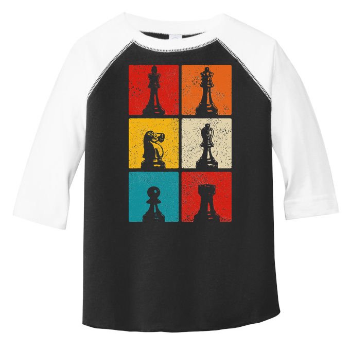 Chess Vintage Chess Master Club Chess Player Toddler Fine Jersey T-Shirt