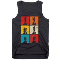 Chess Vintage Chess Master Club Chess Player Tank Top