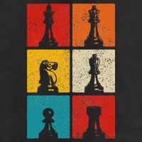 Chess Vintage Chess Master Club Chess Player Golf Towel