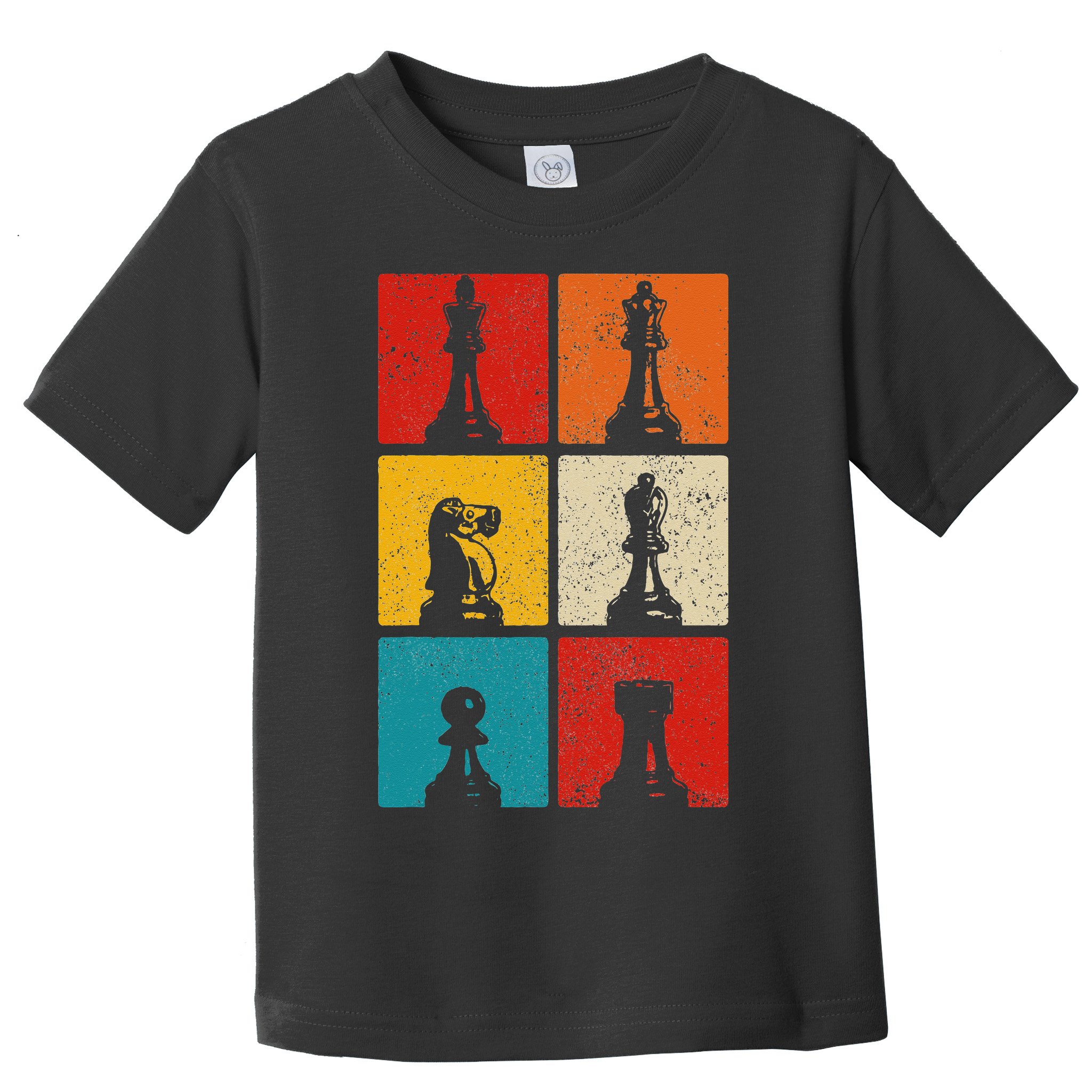 Chess Vintage Chess Master Club Chess Player Toddler T-Shirt