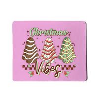 Christmas Vibes Cookie Tree Retro Mousepad
