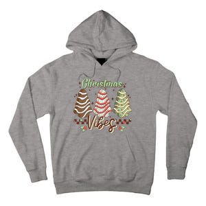 Christmas Vibes Cookie Tree Retro Tall Hoodie