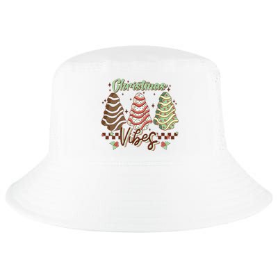 Christmas Vibes Cookie Tree Retro Cool Comfort Performance Bucket Hat