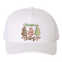 Christmas Vibes Cookie Tree Retro Yupoong Adult 5-Panel Trucker Hat