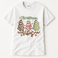 Christmas Vibes Cookie Tree Retro Tall T-Shirt